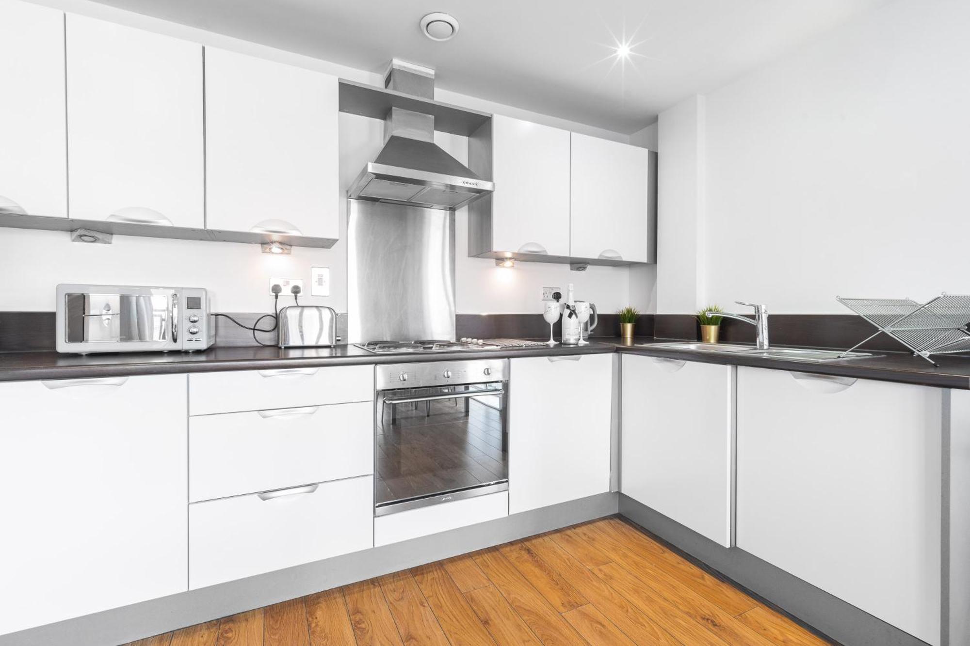 Stylish Birmingham City Centre - 2 Bed - Secure Parking - 5Ac Bagian luar foto